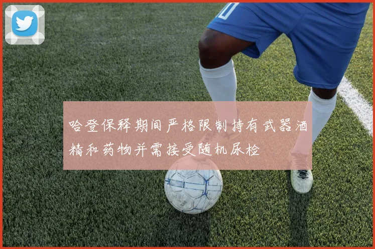 哈登保释期间严格限制持有武器酒精和药物并需接受随机尿检
